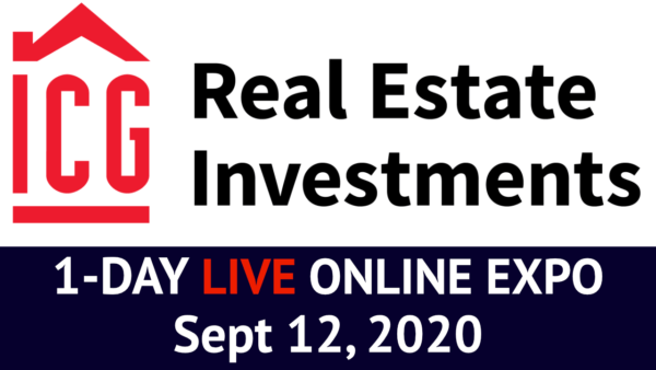 ICG 1-Day LIVE Online Expo--Sept, 12, 2020
